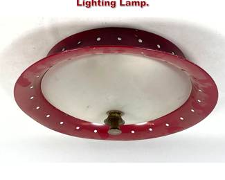 Lot 1479 1950s German Style Ceiling Mount Lighting Lamp. 