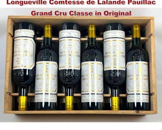 Lot 1965 12pc Case 1990 Chateau Pichon Longueville Comtesse de Lalande Pauillac Grand Cru Classe in Original 