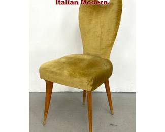 Lot 1445 Dassi Mobili Moderni Side Chair. Italian Modern. 