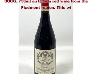 Lot 1989 2015 Poderi Luigi Einaudi Dogliani DOCG, 750ml an Italian red wine from the Piedmont region. This wi