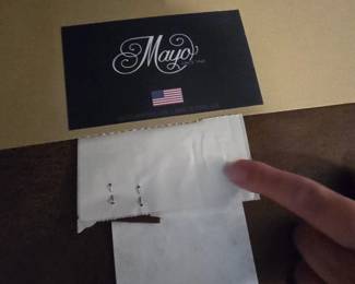 New (Mayo) Brown microfiber Sofa Measurements 102" wide x 40 deep