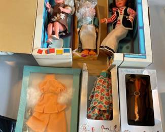 087 Furga Italian Fashion Dolls with Original Boxes and Clothing Sets