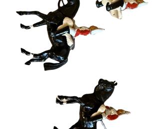 038 Britains Household Cavalry Mounted Soldiers Set 2 Figures
