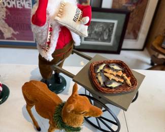 008 Byers Santa with Reindeer