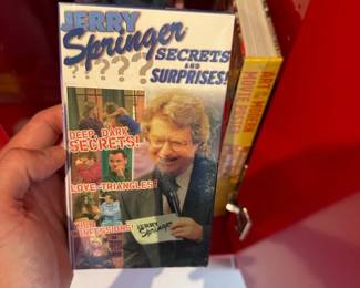 024 2 Jerry Springer VHS Tapes