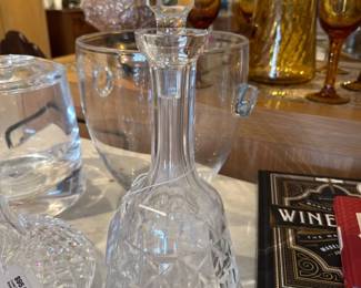 019 Cut Crystal Wine Decanter with Stopper