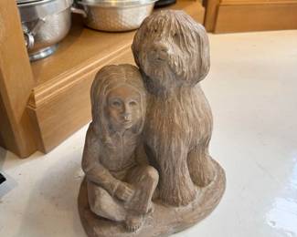 104 Austin Productions Inc M Besunder 1973 girl with a sheepdog