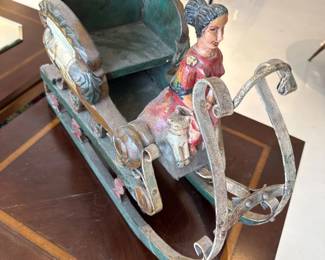 003 Christmas Sled Antique