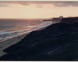 35 John Pfahl (1939-2020) "San Onofre Nuclear Generating Station, San Clemente, California," one plate from the Power Places" series, 1981 Ektacolor print on paper From the edition of 15 Unsigned on recto Image: 13 1/4 x 18 1/4 in.; Sight: 13 3/4 x 18 3/4 in. Estimate: $300 - $500
