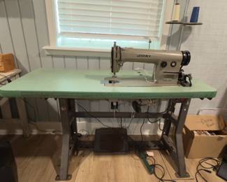 Juki industrial sewing machine.