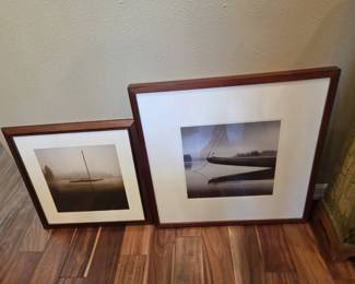 Pier 1 Imports Michael Kahn Framed Photography Prints Pair