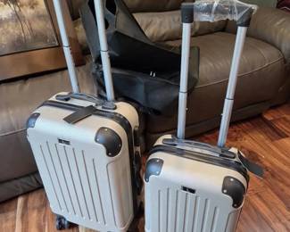 Loulu Hardside Spinner Luggage Set with Protective Covers