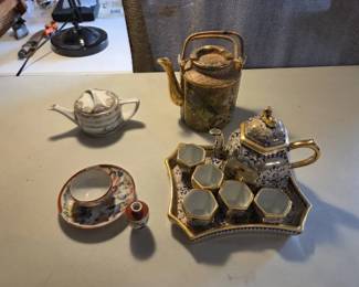 Asian Teapots, Sake Set Tea Service Collection