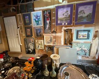Lots of art - many mediums!!