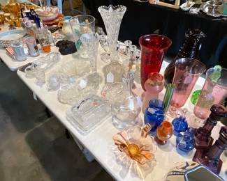 Beautiful cut glass.
