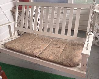old porch swing