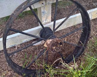vintage wagon wheel