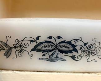 old corningware oval bowl