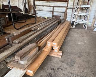 lots of old and new wood