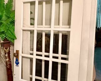 pair of old French doors