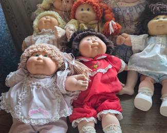 Cabbage patch dolls