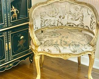 Early 19th C French Louis chair