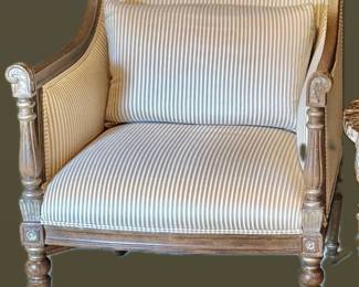 PAIR LOUIS XIV CHAIRS…MASION CHARLES