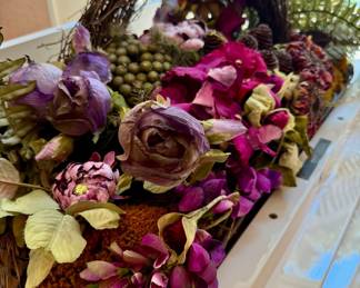 Custom dried florals
