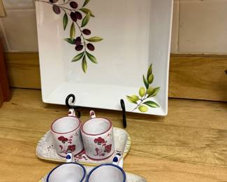 The Cellar Porcelain Square Dinner Plate