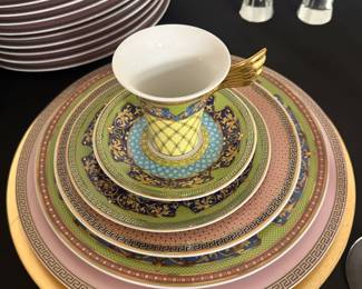 Vintage Versace Rosenthal 12 Settings Russian Dream