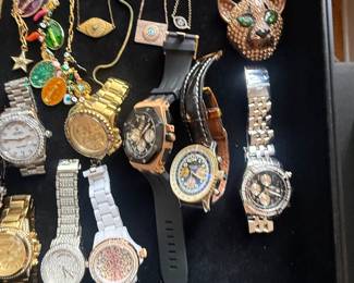 Costume Jewelry Replica Watches