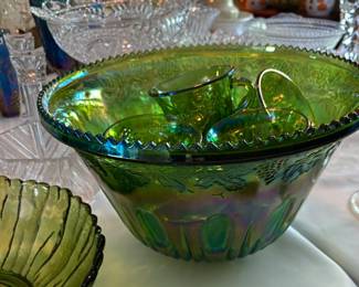 Punch bowl & cups