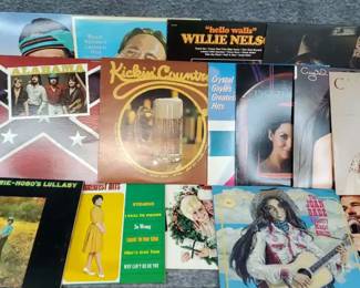 1960s1980s Country Western Albums