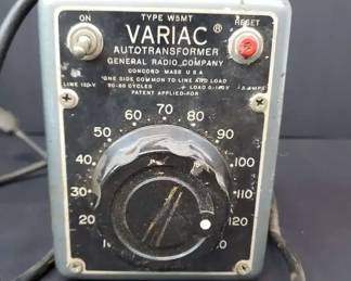 Vintage Variac Autotransformer