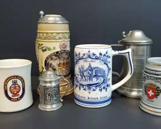Brewery Branded Steins and Mugs