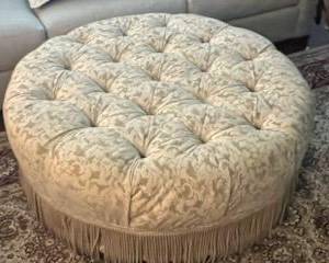 Tufted ottoman