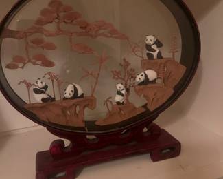 Asian cork carving
