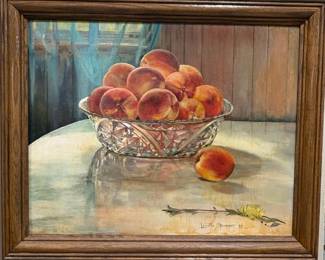 Another lovely oil painting by artist Lucille Stevener