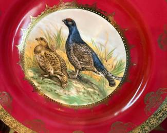 One of several Bavarian game plates