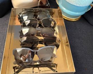 An array of sunglasses