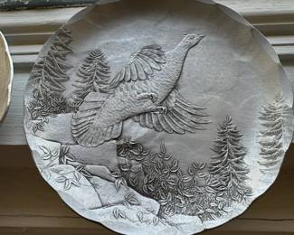 Wendell August Forge Hammered Aluminum Qual Scene