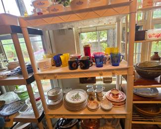 Pyrex cornflower pieces