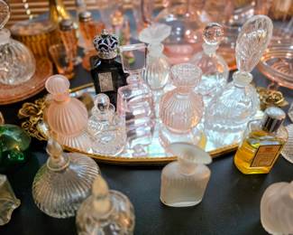 Perfume bottle collection