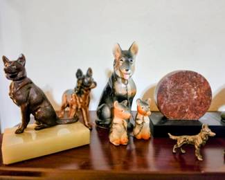 More dog figures