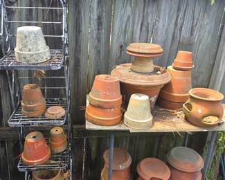 Terra cotta pots