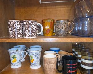 Mugs and glasses