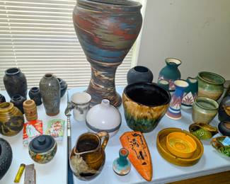 Pottery pieces
