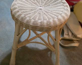 Wicker stool