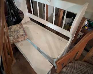 Bench with storage 