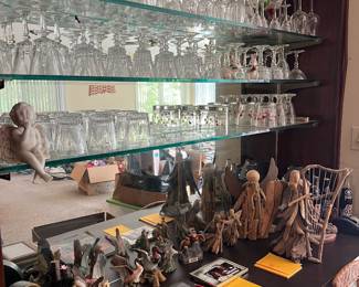 Crystal stemware 